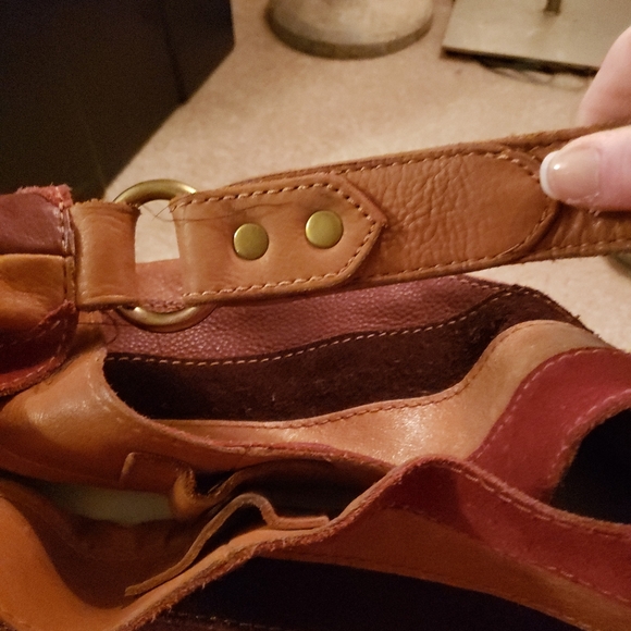 Leather "Lucky Brand" - purse - Picture 4 of 5